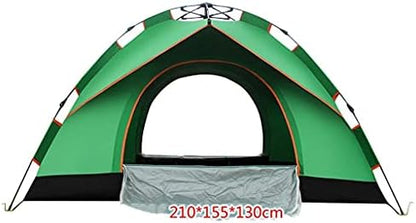 Zielony namiot przenośny wodoodporny grupowy