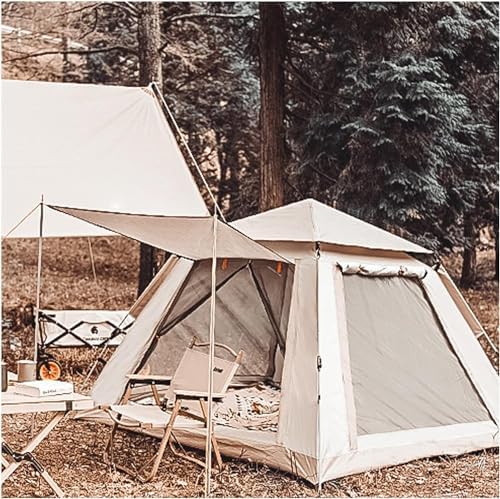 Wodoodporny namiot czteroosobowy przestronny