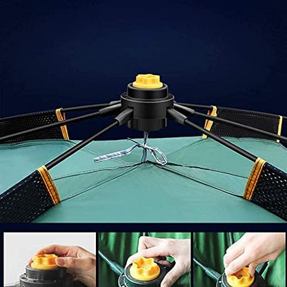 Zielony namiot przenośny wodoodporny grupowy