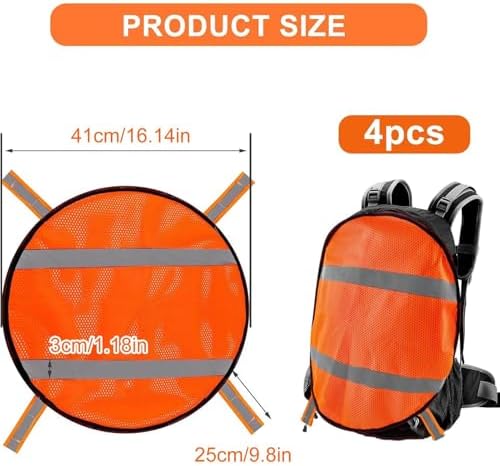 Zestaw pomarańczowych osłon ochronnych sprzętu