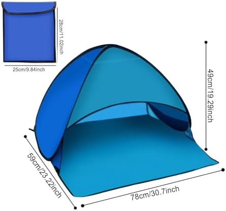 Lekki składany namiot plażowy z UV