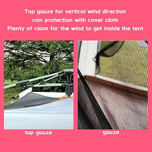 Słoneczny namiot kempingowy czteroosobowy solidny