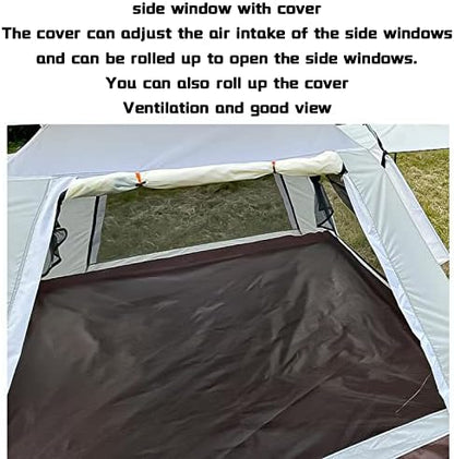 Rodzinny namiot kopułowy dla czterech